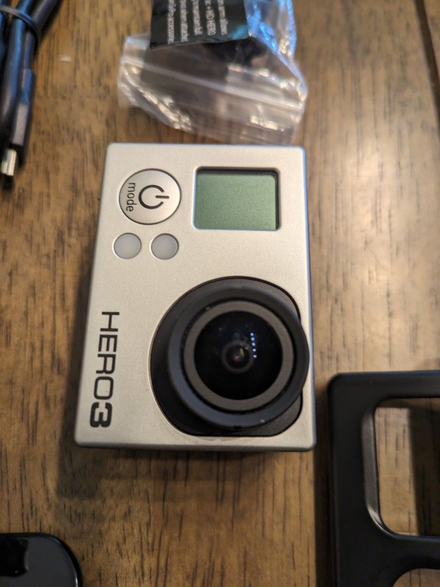 GoPro 3 With Remote And Accessories 