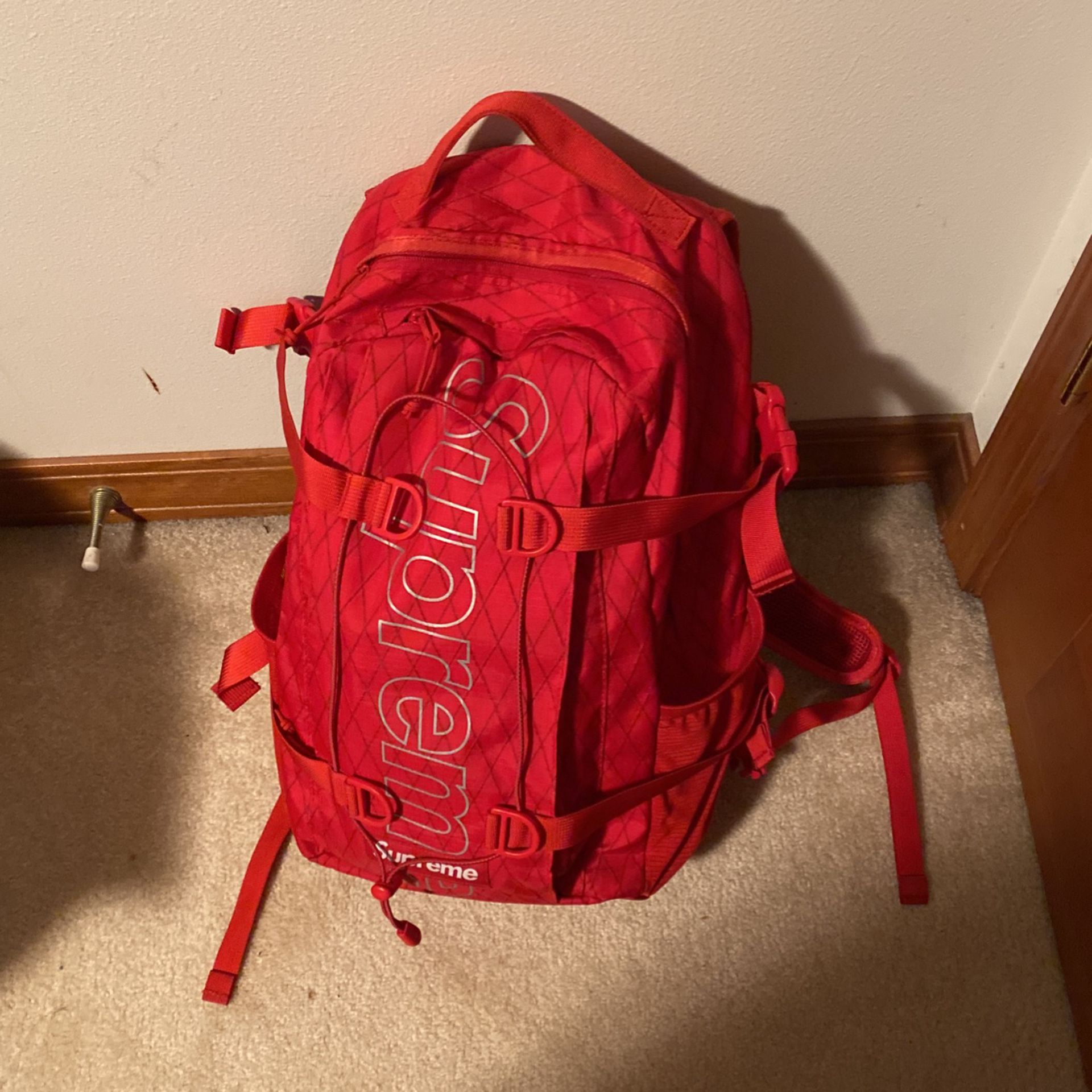 Red Supreme 2018 Backpack