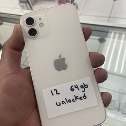 White iPhone 12 Unlocked. Cheap $50 Down W Approval 