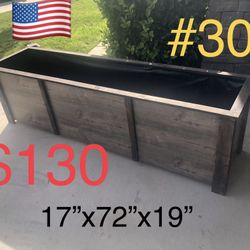 Wood Planter Box Garden Raised Herb Pots 