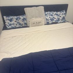 King Bed Frame With Drawers
