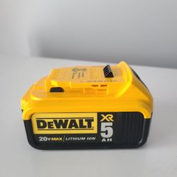 20volt  Dewalt Battery  5aH