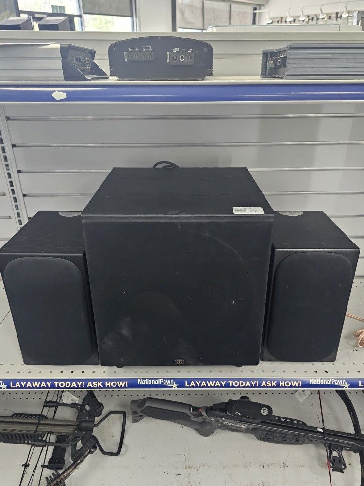 Monitor Audio 3-PC Speaker Set. ASK FOR RYAN. #4(contact info removed)715-02