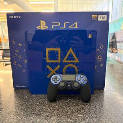 PS4 1TB Days of Play Blue Limited Edition