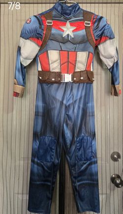 Halloween Disney Store Captain America Costume 7/8