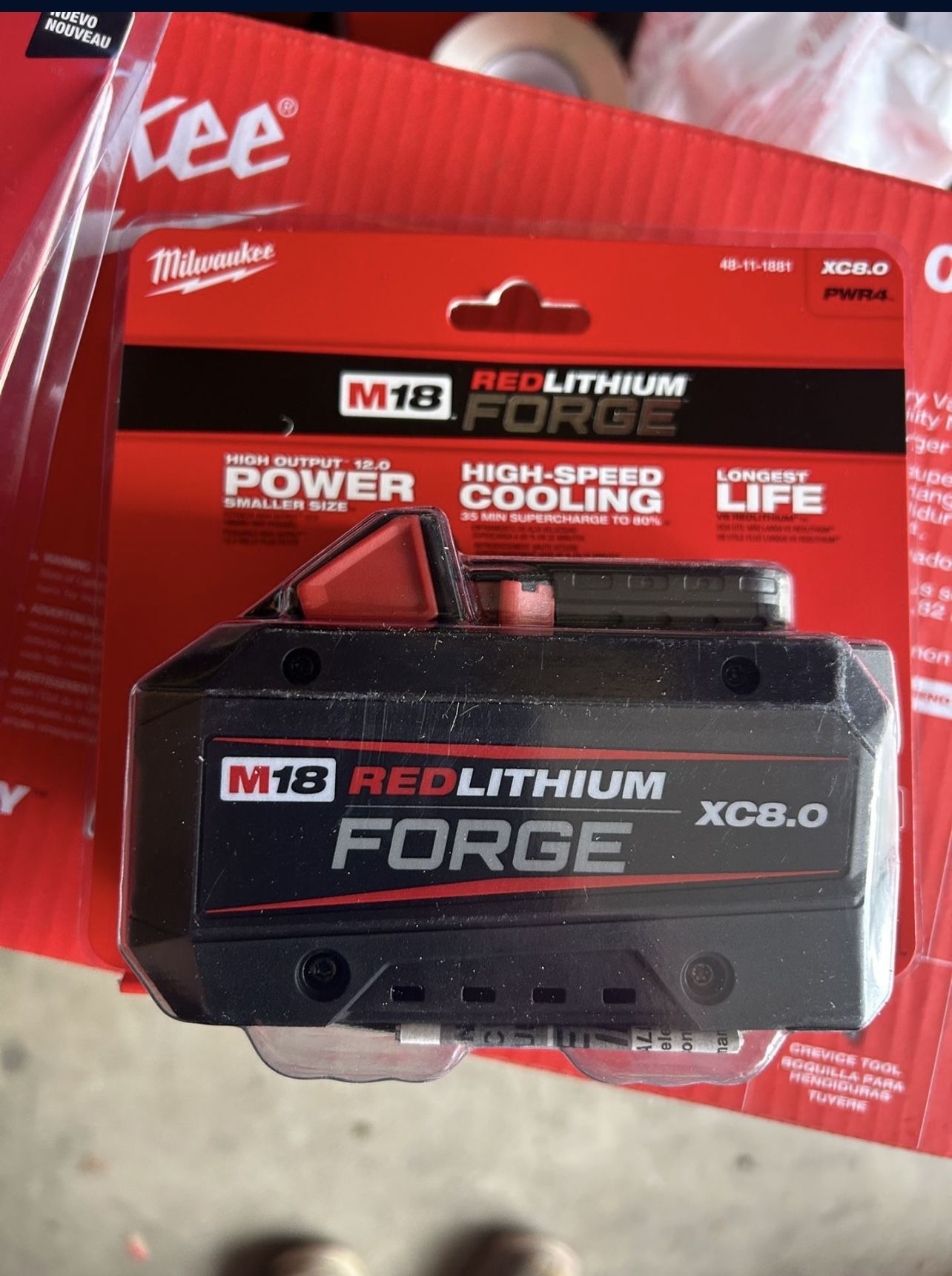 M18 Forge 8.0 Milwaukee