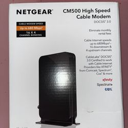 Netgear CM500 Modem