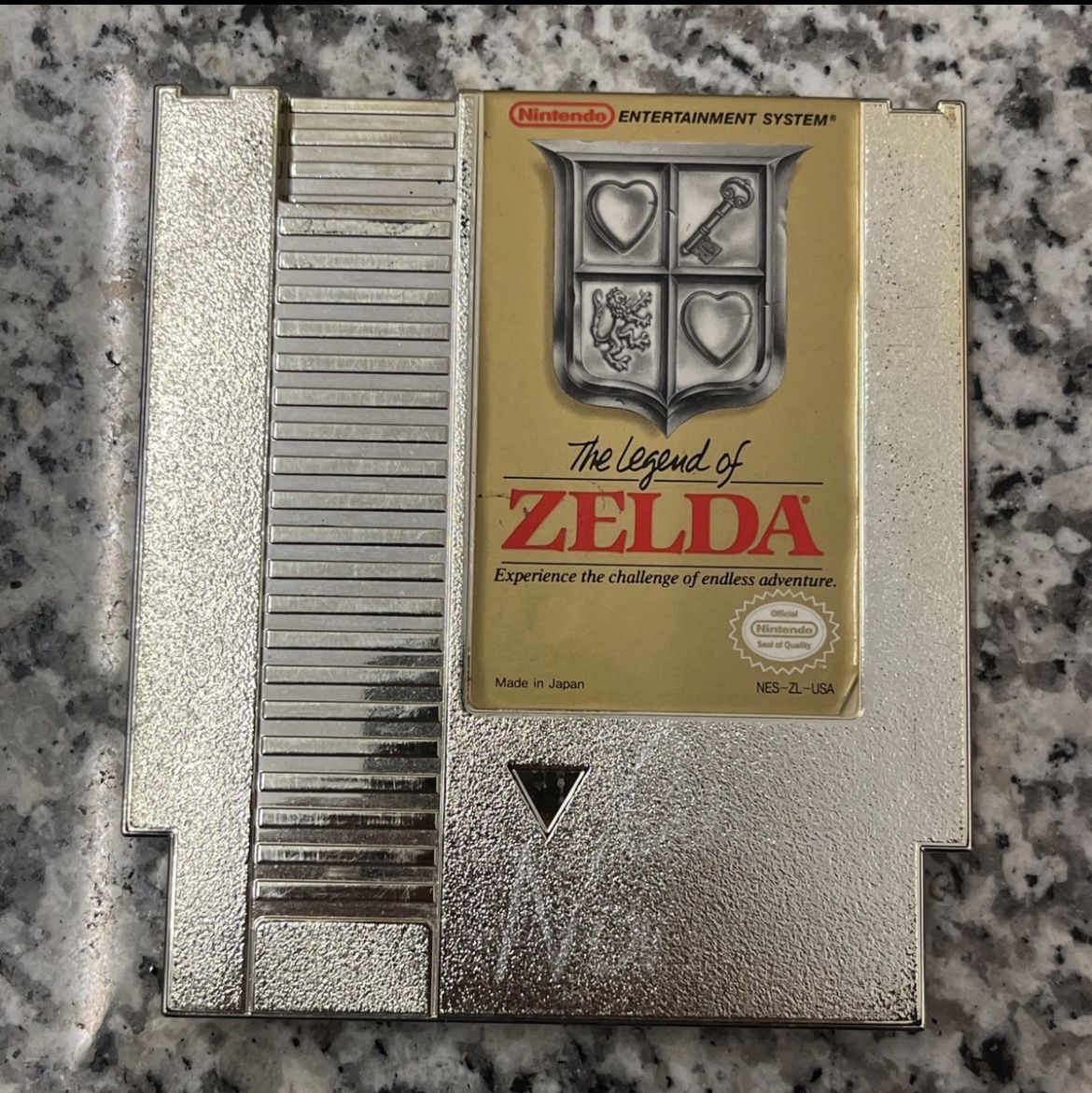 The Legend of Zelda (Nintendo NES, 1985) GOLD Cartridge Only