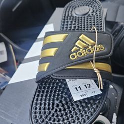 Adidas Slides. 