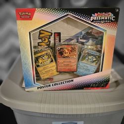 TCG Pokémon Scarlett & Violet Prismatic Evolutions Poster Collection Sunbro Sunbreon