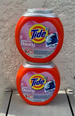 Tide pods with downy