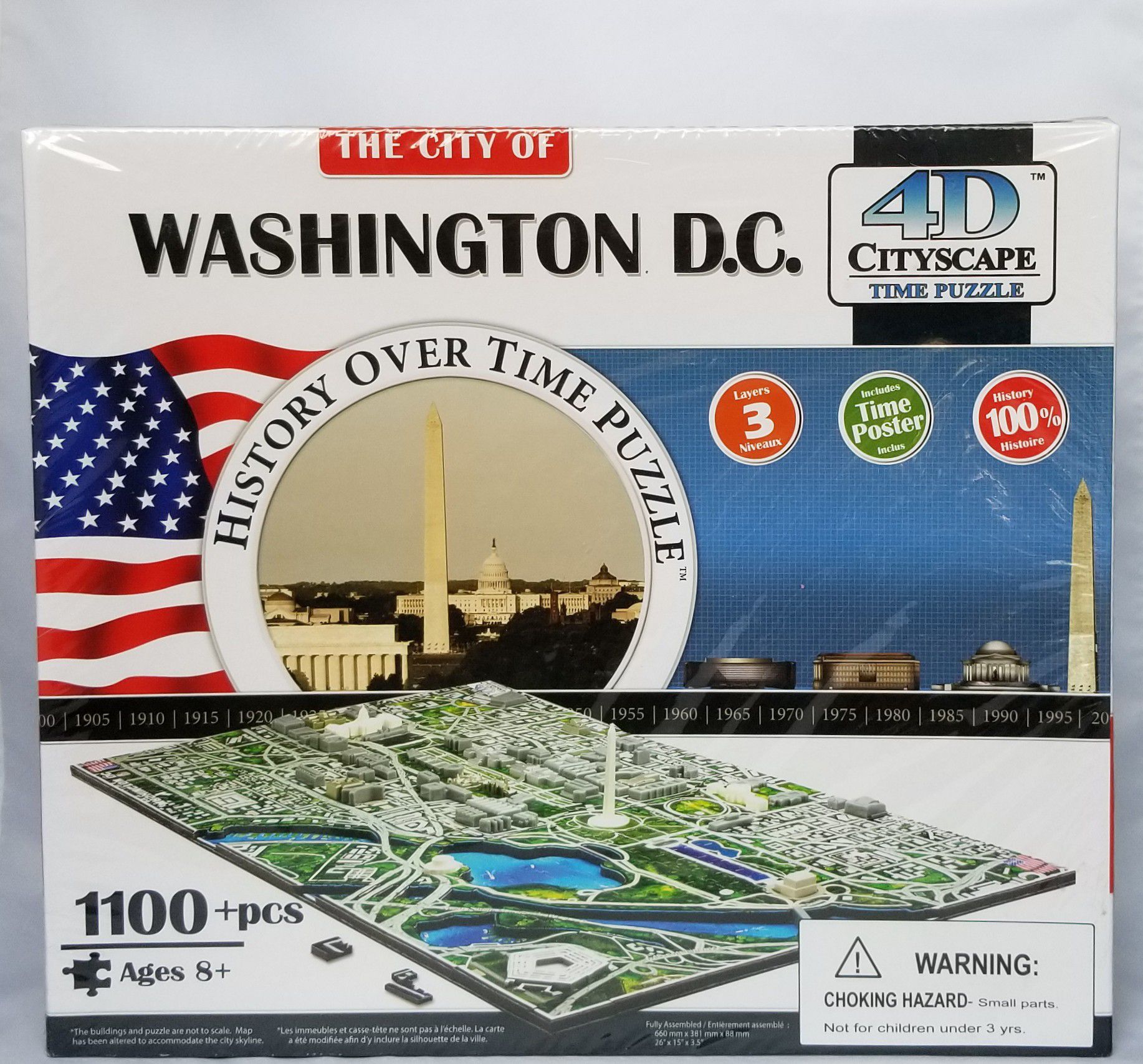 Washington DC 4D Puzzle