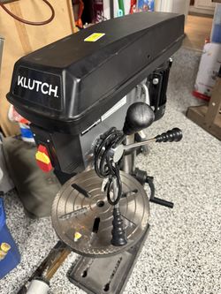 Klutch 13in. Benchtop Drill Press, 3/4 HP, 120 Volts, 5/8in. Chuck w/1in. Drilling Capacity, 45° Tab