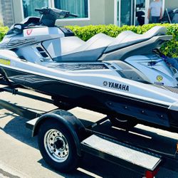 2012 2- Yamaha FX HO Waverunners with trailer- clean - serviced
