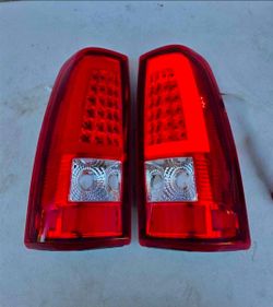 03-06 Chevrolet Silverado Gmc Sierra LED Taillights Luces Traseras Calaveras Focos Luces Chevy