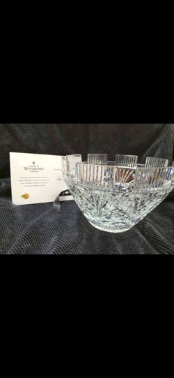 Waterford Crystal Cut Glass Bowl with COA