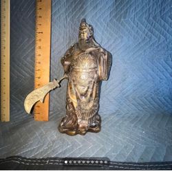 Chinese Bronze Warrior