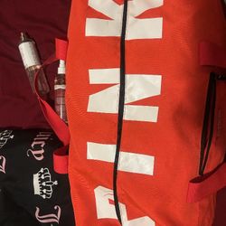 VS Pink Duffle Bag