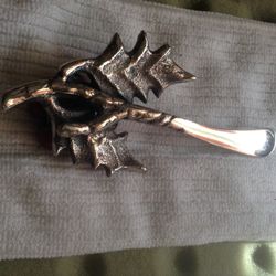 New Beautiful Silver Brooch