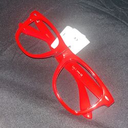 Red Glasses Frames