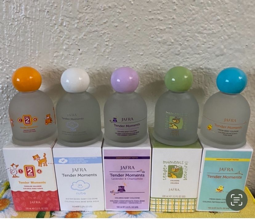 Jafra Perfumes Tender Moments Para Bebe Diferentes Aromas Por $13.00 Cada Uno