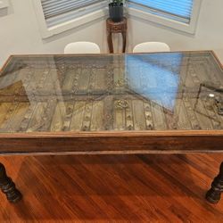 
Antique Courtyard Door Dining Table from India