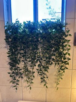 IKEA fejka fake potted vining hanging plants