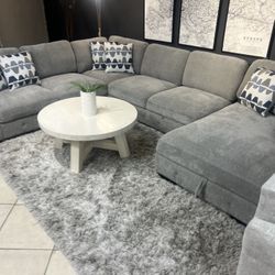 Sectional With bed And Storage
