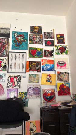 Acrylic painting