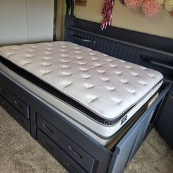 Full Size Captain's Bed 