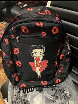 $25, New Betty Boop backpack 