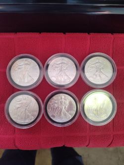 American Silver Eagles