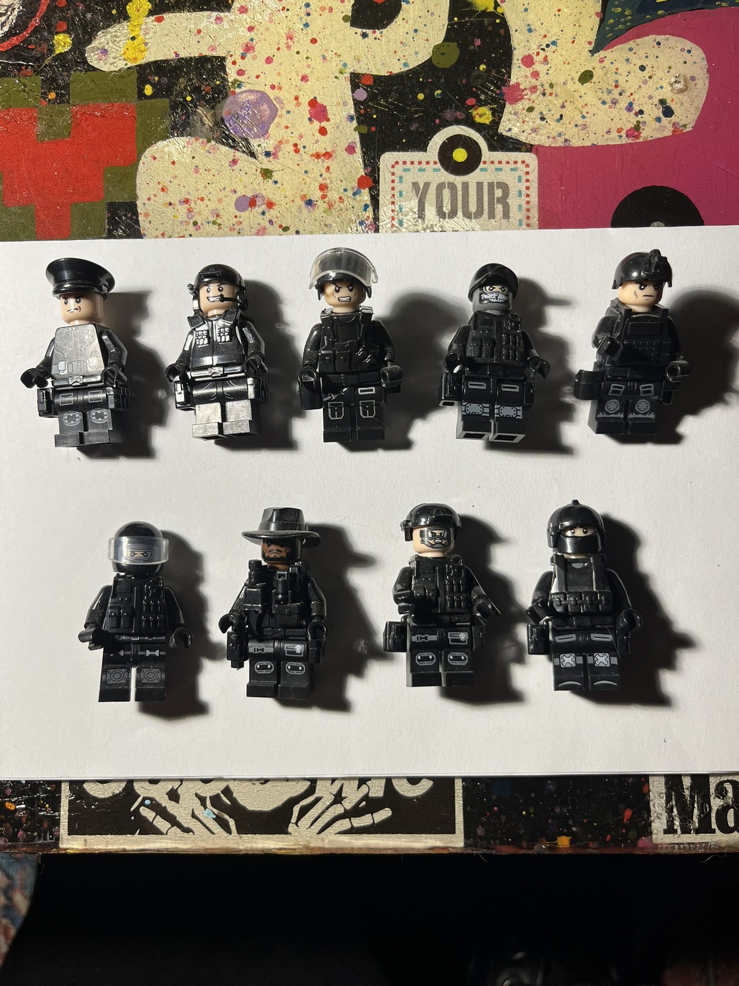 Lego Police/SWAT Minifigures