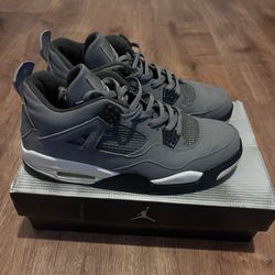 2004 Air Jordan Retro 4 Og  Cool Grey/ Chrome Size 12