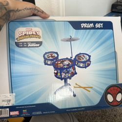 Spidey And Friends Drum Set