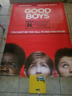 Good boys bus shelter poster 4'x6'