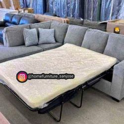 Altari Alloy Laf Sleeper Sectional/ #sectional couch #sofa #recliner #powerreclining #bunkbed #daybed #loveseat #diningset #chairs #bed 