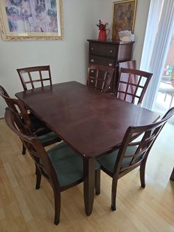 Dinning Table With 6 Chairs