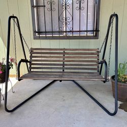 Outdoor Bench Swing