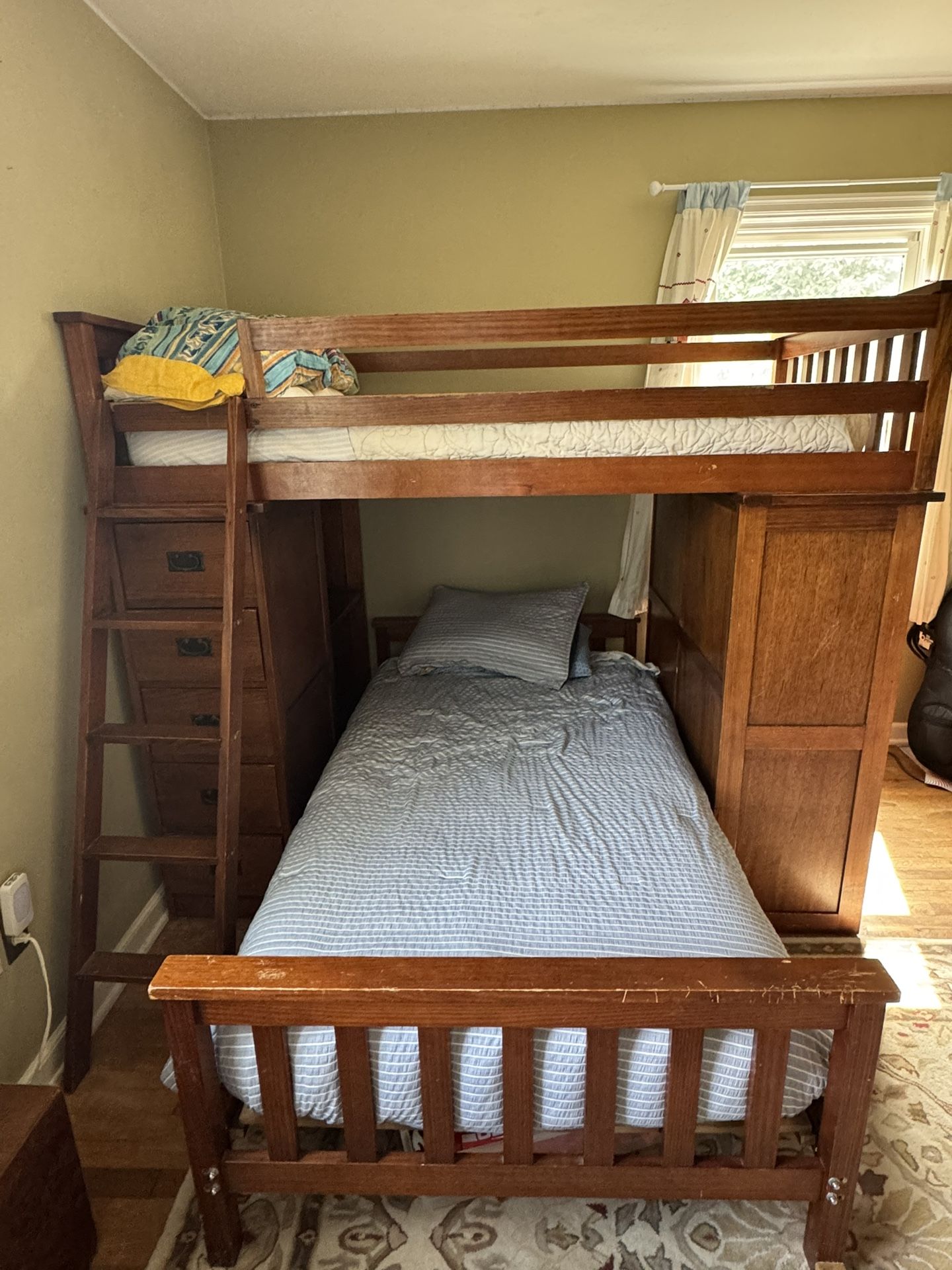 Bunk Bed With Desk