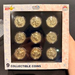 Pokémon XP San Francisco Exclusive 9 Collectible Coins Set