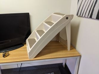 PetSafe CozyUp Folding Pet Steps, Foldable Step
 - Large - Tan