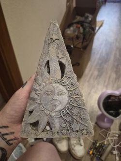 Moon and sun decor