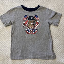 Baseball Peanut Memorial Independence July 4th Patriotic Day Child size 6