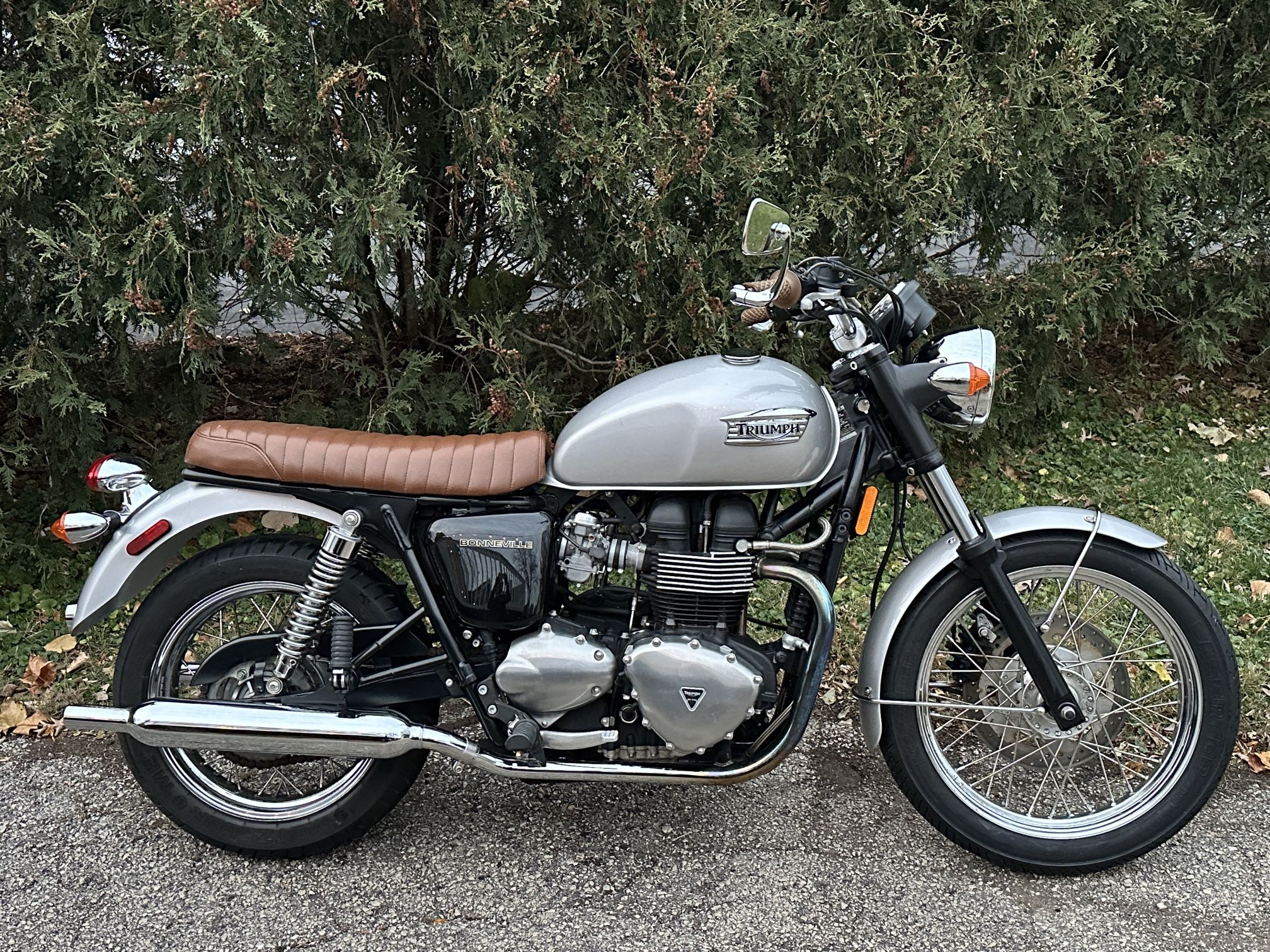 2008 Triumph Bonneville, BC seat, gorgeous, runs and rides great!