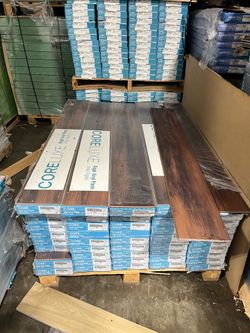 Corelux Vynil flooring with padding - Speakeasy oak