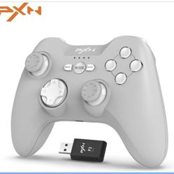 PXN 2.4G Wireless Game Controller, P3 PC Wireless Controller, Plug and Play Game Controller Dual Vibrators for PC(Windows 7/8/ 10/11), PS3, iOS 14.2+,