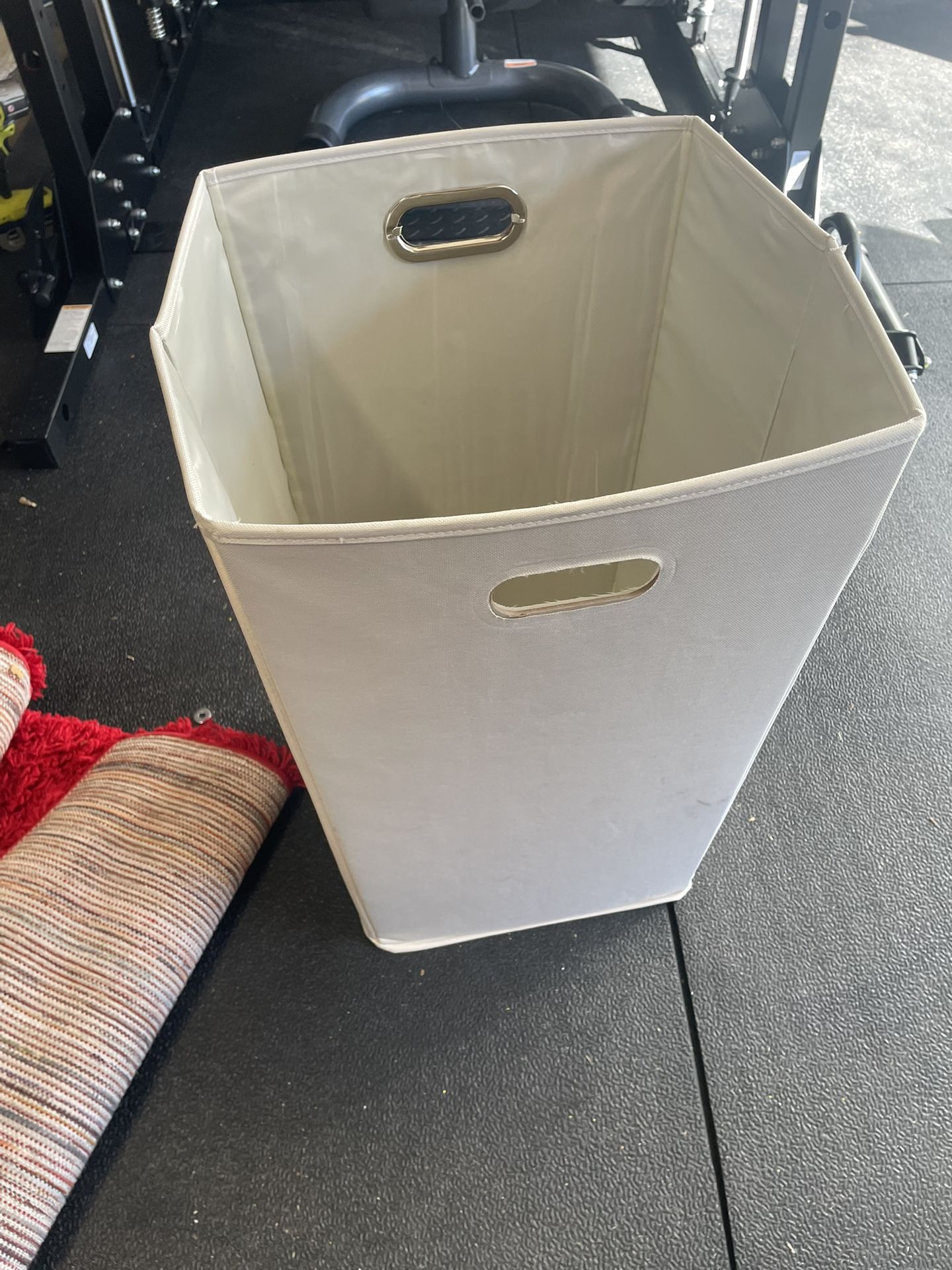 Canvas Rectangle Laundry Hamper - Brightroom™:Open-Top, Multipurpose Clothes Sorter, No Assembly Required