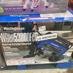 W Gen 5300 DFCV Generator 