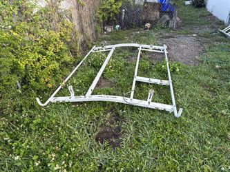 Metal roof rack for vans to store, ladders and things